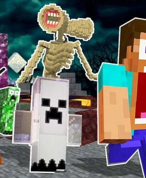 Monster School Herobrine Siren Head