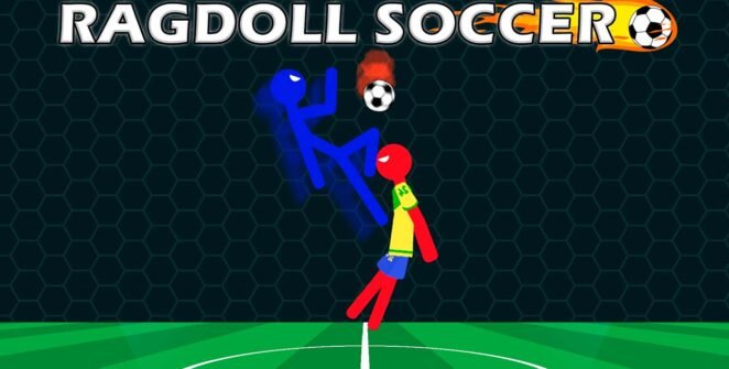 Ragdoll Soccer 2 Players Game